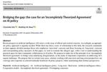 Bridging the gap: the case for an ‘Incompletely Theorized Agreement’ on AI policy